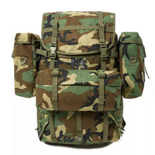 Load image into Gallery viewer, MOLLE Large Rucksack Woodland Camo