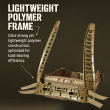 Load image into Gallery viewer, Military MOLLE II Medium Rucksack Frame with Waist Belt – Army Tactical ABS Frame for Load-Bearing Comfort Camouflage - AKmax