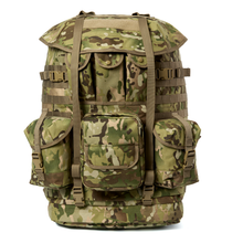 Load image into Gallery viewer, AKamx MOLLE 4000 Tactical Military Rucksack with Frame – 1:1 U.S. Airborne Replica Camouflage Army Backpack (85L+)