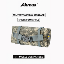 Load image into Gallery viewer, AKmax Military MOLLE II Large Rucksack Waist Pouch – Army Tactical Load-Bearing Belt for Combat Backpack - AKmax
