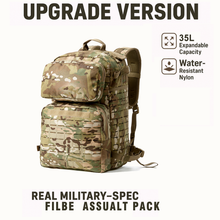 Load image into Gallery viewer, FILBE 2.0 Assault Pack – 30L Tactical Backpack with Laser-Cut MOLLE Panels & Hydration System Compatibility for Military & Outdoor Use