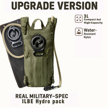 Load image into Gallery viewer, USMC ILBE Hydration Carrier – Multi-Terrain Camo, Includes 3L Bladder, Military MOLLE Water Pack