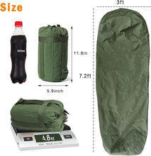 Load image into Gallery viewer, USGI BiVy Cover – Olive Drab | Waterproof Sleeping Bag Shell for Field Survival & MSS Compatibility - AKmax