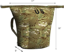 Load image into Gallery viewer, Tactical MOLLE Duffle Bag – Multicam | Compact Shoulder-Carry Utility Bag with Modular Attachment - AKmax