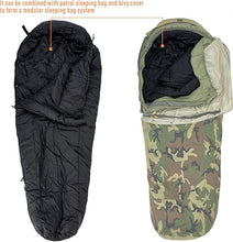 Load image into Gallery viewer, USGI Intermediate Cold Weather Sleeping Bag – Black | -10°F Rated Military Sleeping Bag for Modular Systems - AKmax