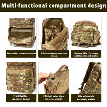 Load image into Gallery viewer, FILBE 1.0 Assault Pack – Military Tactical Backpack with MOLLE System & Hydration Compatibility, 30L Capacity