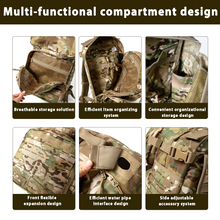 Load image into Gallery viewer, FILBE 2.0 Assault Pack – 30L Tactical Backpack with Laser-Cut MOLLE Panels & Hydration System Compatibility for Military & Outdoor Use