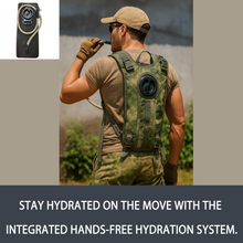 Load image into Gallery viewer, USMC ILBE Hydration Carrier – Multi-Terrain Camo, Includes 3L Bladder, Military MOLLE Water Pack