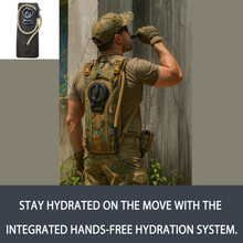 Load image into Gallery viewer, USMC ILBE Hydration Carrier – Multi-Terrain Camo, Includes 3L Bladder, Military MOLLE Water Pack