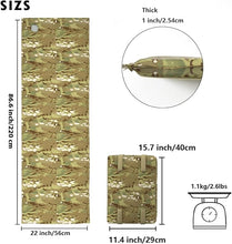 Load image into Gallery viewer, ALICE Ground Mat – Multicam | Self-Inflating Sleeping Pad with ALICE Pack Frame Back Support Function - AKmax