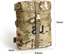 Load image into Gallery viewer, MOLLE Sustainment Pouches – Multicam (2-Pack) | Modular Side Pouch Set for Tactical Backpacks & Loadouts - AKmax