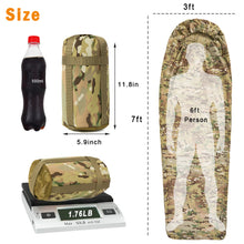 Load image into Gallery viewer, AKmax Military Nanovee Bivy Cover – Lightweight Army Modular Sleeping Bag System Shell, Summer Sleeping Gear or Layered Cold Weather Protection