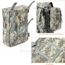 Load image into Gallery viewer, MOLLE Sustainment Pouches – UCP (2-Pack) | Digital Camo Utility Pouch Set for MOLLE Rucksacks - AKmax