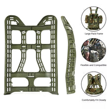 Load image into Gallery viewer, MOLLE Large Rucksack – Woodland Camo | Full Field Pack with Frame, Harness, Side Pouches & Waist Pack - AKmax