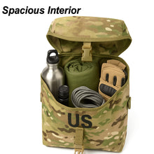 Load image into Gallery viewer, AKmax MOLLE Sustainment Pouches – Comouflage (2-Pack) | Modular Side Pouch Set for Tactical Backpacks & Loadouts - AKmax