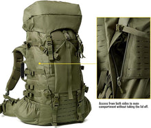 Load image into Gallery viewer, ILBE 2.0 Rucksack – Full Kit – Ranger Green | Tactical Laser-Cut Pack System with Enhanced Ventilated Back Panel - AKmax