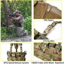 画像をギャラリービューアに読み込む, MOLLE Tactical Assault Panel – Full OCP | Lightweight Modular Chest Rig with Matching Scorpion Webbing - AKmax