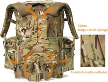 Load image into Gallery viewer, ALICE C1 Rucksack – Multicam |50L Internal Frame Backpack for Urban, Survival & Outdoor Use - AKmax