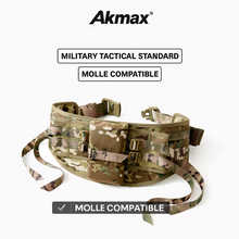 Load image into Gallery viewer, AKmax Military MOLLE II Lager Rucksack Waist Belt – Army Tactical Load-Bearing Belt for Combat Backpack