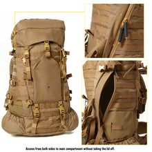 Load image into Gallery viewer, AKmax 100L Large Capacity Waterproof Camouflage Rucksacks Trekking Outdoor Molle Carrying Pack - AKmax