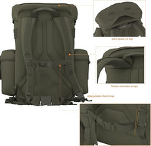 Load image into Gallery viewer, ALICE C1 Rucksack – Ranger Green | Urban-Ready Internal Frame Backpack for Tactical & Outdoor Use - AKmax