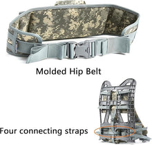 Load image into Gallery viewer, MOLLE Large Rucksack – UCP | Full Tactical Backpack System with Frame, Pouches & Waist Pack - AKmax