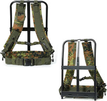 Load image into Gallery viewer, ALICE Pack Large Size – Flecktarn Camo | German-Style Camouflage Rucksack with External Frame - AKmax