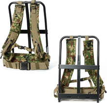 Load image into Gallery viewer, ALICE Pack Large Size – JGSDF Camouflage Japanese Flecktarn Rucksack with Frame Support - AKmax
