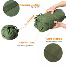 Load image into Gallery viewer, USGI Modular Sleep System – Olive Drab | 4-Piece Military Sleeping Bag Set with Waterproof BiVy Cover - AKmax
