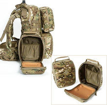Load image into Gallery viewer, MOLLE Medium Rucksack – Multicam | Laser-Cut EVA Shell Pack with External Frame – Skywalker Series - AKmax