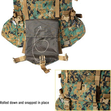 画像をギャラリービューアに読み込む, ILBE 2.0 Rucksack – Full Kit – MARPAT Woodland | Laser-Cut Modular Carry System with Assault & Hydration Packs - AKmax