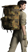 Load image into Gallery viewer, ALICE Pack Large Size – Flecktarn Camo | German-Style Camouflage Rucksack with External Frame - AKmax