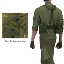 Load image into Gallery viewer, ALICE Yoke Harness System – Olive Drab | Modular Shoulder & Waist Load-Bearing Set with Utility Pouches - AKmax