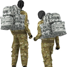 Load image into Gallery viewer, MOLLE Medium Rucksack – UCP | Modular 60L Load Pack with Frame Support in Universal Camo - AKmax