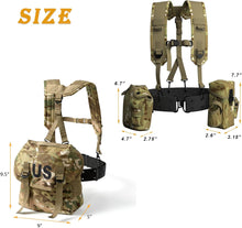 Load image into Gallery viewer, ALICE Yoke Harness System – Multicam | Modular Load-Bearing Rig with Camo Shoulder Straps, Belt & Utility Pouches - AKmax
