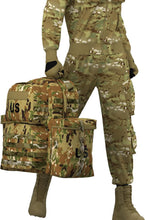 Load image into Gallery viewer, MOLLE Medium Rucksack – OCP | 60L Modular Load Pack with Frame for Field Deployment - AKmax