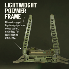 Load image into Gallery viewer, Military MOLLE II Medium Rucksack Frame with Waist Belt – Army Tactical ABS Frame for Load-Bearing Comfort Camouflage - AKmax