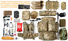 画像をギャラリービューアに読み込む, AKmax 組み立て式リュックサック バックパック ハイドレーションパックシステム フレームとヒップベルト付き マルチカム