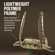 Load image into Gallery viewer, Military MOLLE II Medium Rucksack Frame with Waist Belt – Army Tactical ABS Frame for Load-Bearing Comfort Camouflage - AKmax
