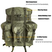 Load image into Gallery viewer, Akmax Rucksack Alice Meduim Pack Backpack and Butt Pack - AKmax Military