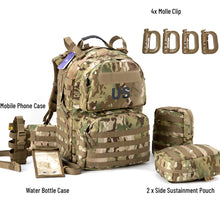 Load image into Gallery viewer, Akmax Military Molle Ranger Army Tactical Outdoor Hiking Rucksack - AKmax Military