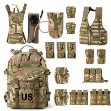 画像をギャラリービューアに読み込む, Akmax Military Rifleman Tactical Assault FLC Full Set Rucksack - AKmax Military