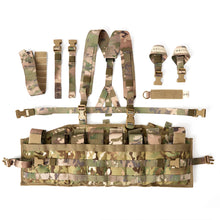 Load image into Gallery viewer, Akmax Military Rifleman Chest Rig Tactical Assault Panel Vest Army Vest with Straps - AKmax Military