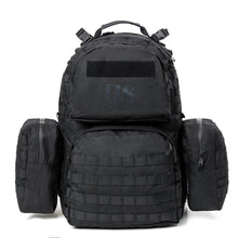 Load image into Gallery viewer, Akmax Military Molle Ranger Army Tactical Outdoor Hiking Rucksack Black - AKmax Military