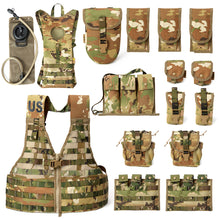 Load image into Gallery viewer, Akmax Military Rifleman Fighting Load Carrier Vest and Army Pouches - AKmax Military