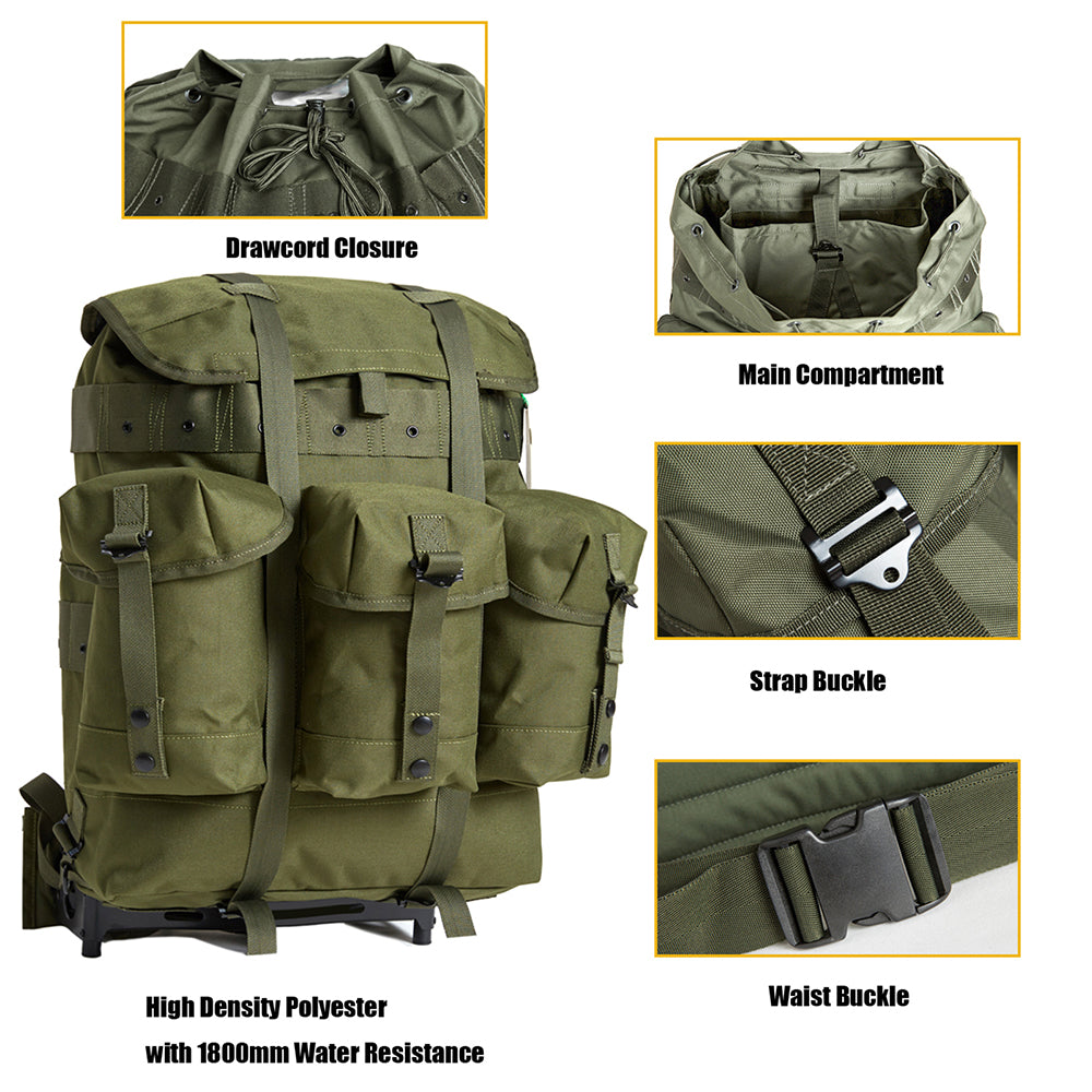 Venta al por mayor Military Backpack Alice Pack Army Survival