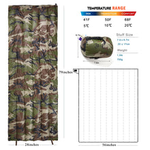 Load image into Gallery viewer, Akmax Military Sky Walker Waterproof Down Portable Outdoor Camping Sleeping Bag - AKmax Military