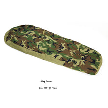 Load image into Gallery viewer, Akmax Military Waterproof All-Season Multifunctional Modular Sleeping Bag with Bivy Cover Woodland - AKmax Military