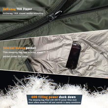 Load image into Gallery viewer, Akmax Military Ranger Winter Down Mummy Waterproof Portable Camping Sleeping Bag - AKmax Military