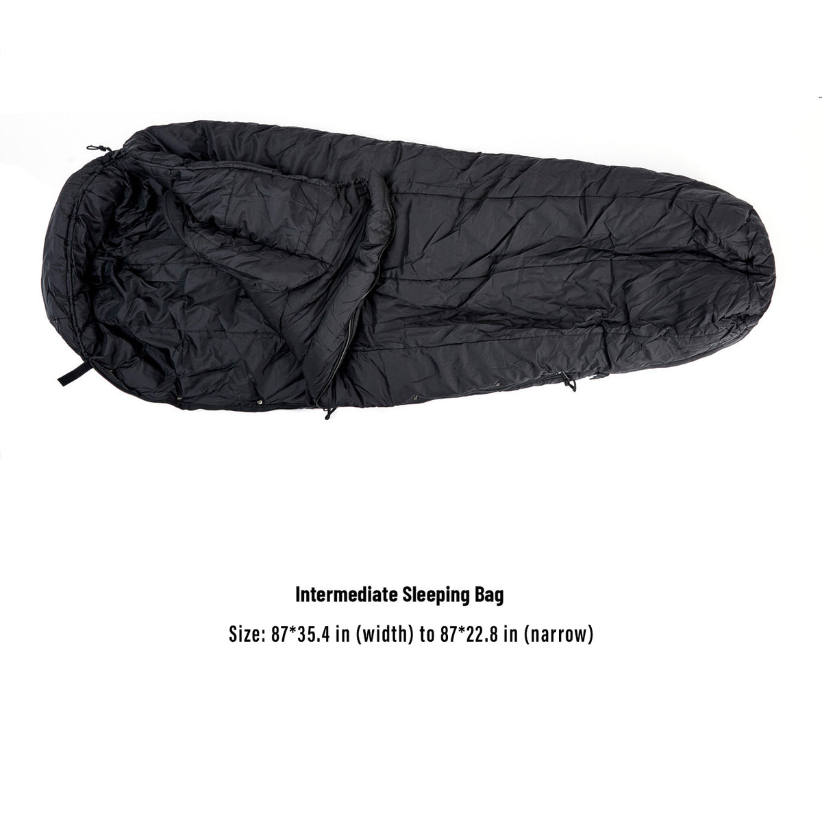 Akmax Modular Sleeping Bags System, Multi Layered with Bivy Cover for AKmax